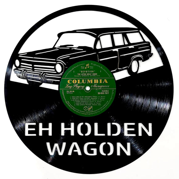 Vinyl Record Art - Holden EH Wagon
