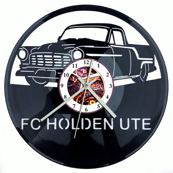 Vinyl Record Clock - Holden FC Ute