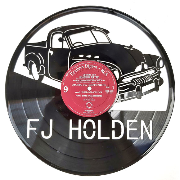 Vinyl Record Art - Holden FJ Ute