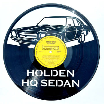 Vinyl Record Art - Holden HQ Sedan