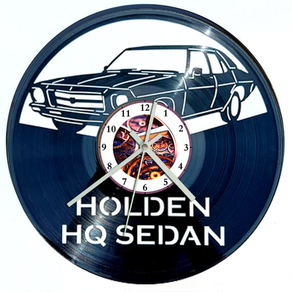 Vinyl Record Clock - Holden HQ Sedan