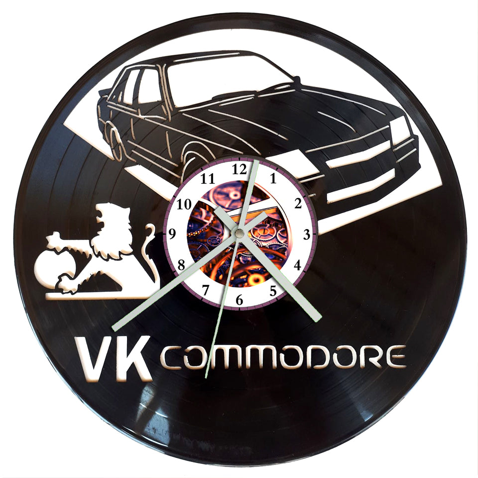 Vinyl Record Clock - Holden VK Commodore – BROKEN RECORD