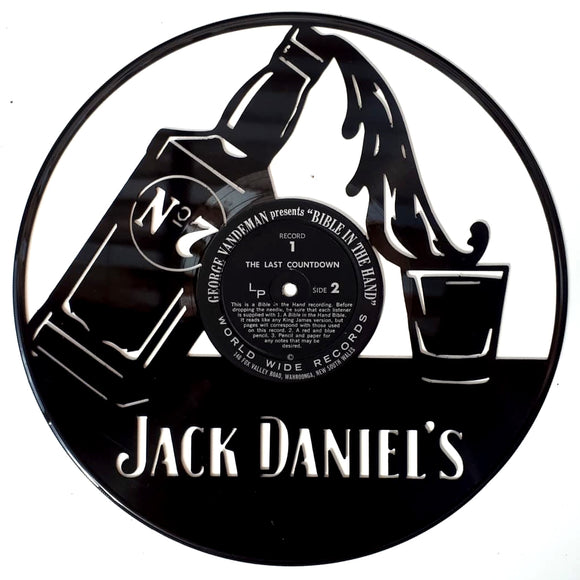 Vinyl Record Art - Jack Daniels