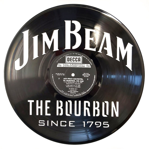 Vinyl Record Art - Jim Beam