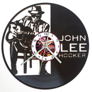 Vinyl Record Clock - John Lee Hooker