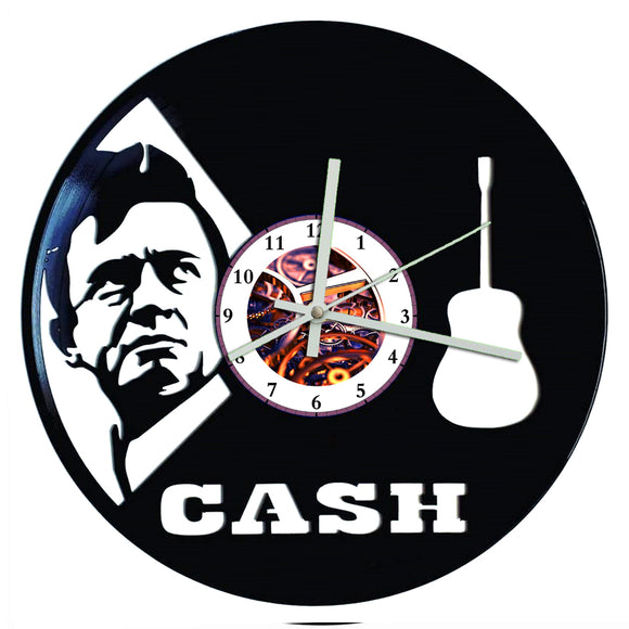 Vinyl Record Clock - Johnny Cash