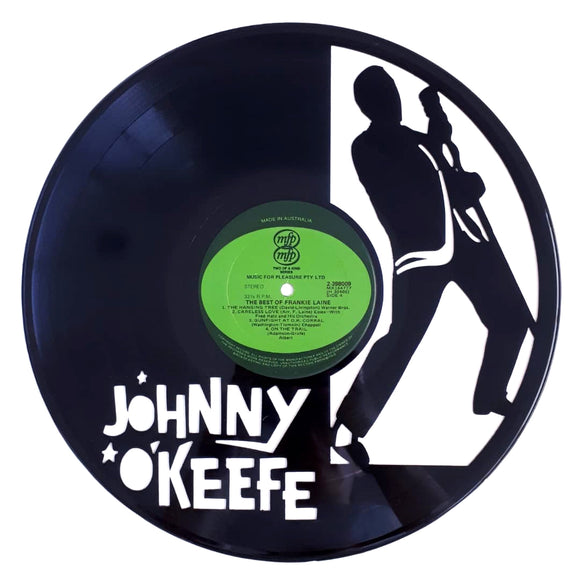 Vinyl Record Art - Johnny O'Keefe
