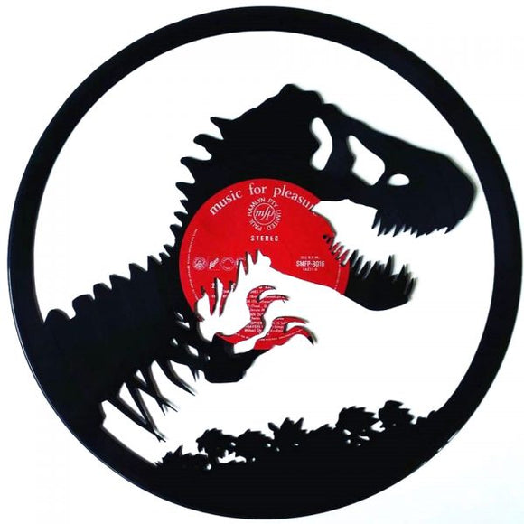 Vinyl Record Art - Jurassic Park
