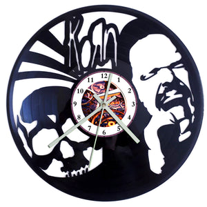 Vinyl Record Clock - Korn