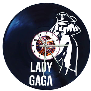 Vinyl Record Clock - Lady Gaga