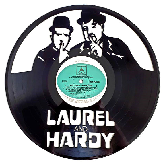 Vinyl Record Art - Laurel & Hardy