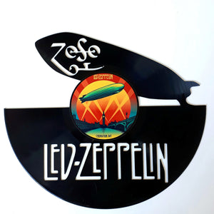 Vinyl Record Art with sticker - Led Zeppelin
