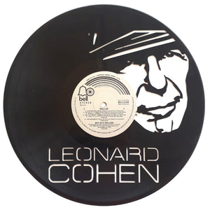 Vinyl Record Art - Leonard Cohen