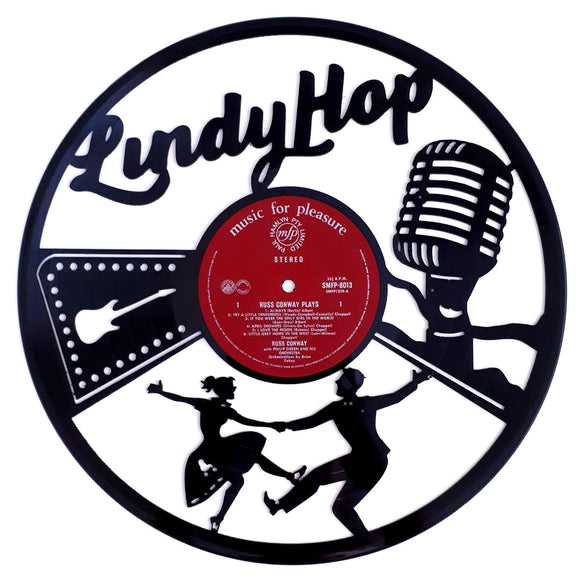 Vinyl Record Art - Lindy Hop