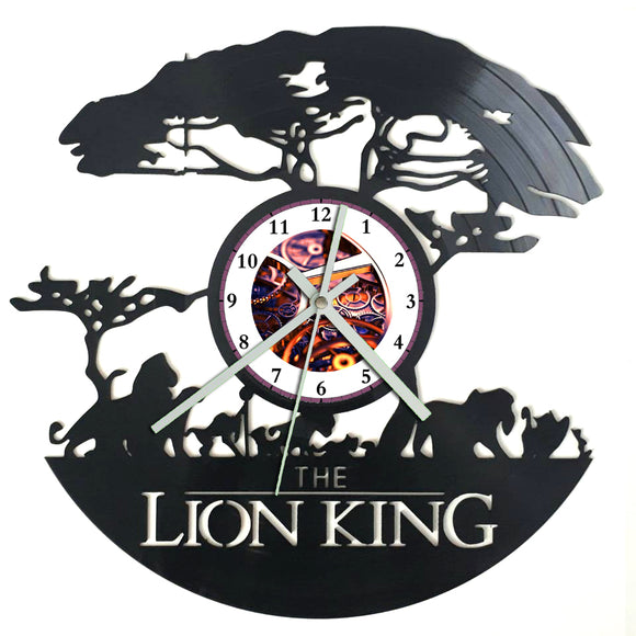 Vinyl Record Clock - Lion King (1)