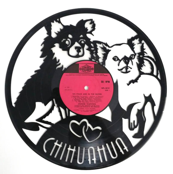 Vinyl Record Art - Chihuahua