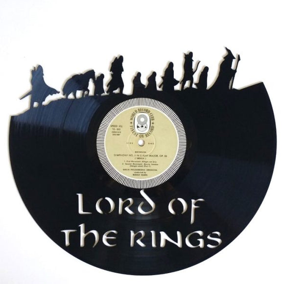 Vinyl Record Art - Lord of the Rings