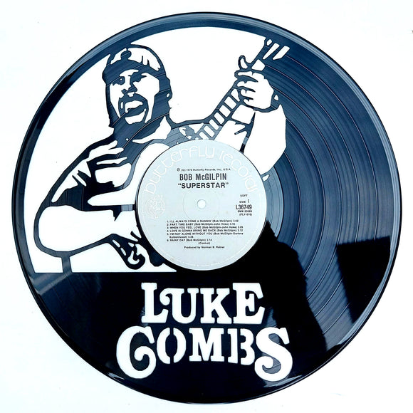 Vinyl Record Art - Luke Combs