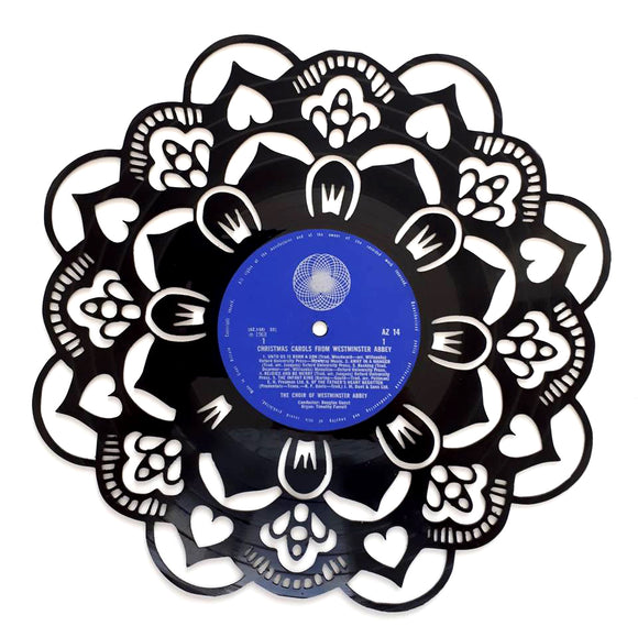 Vinyl Record Art - Mandala Flower