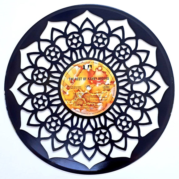 Vinyl Record Art - Mandala Peace
