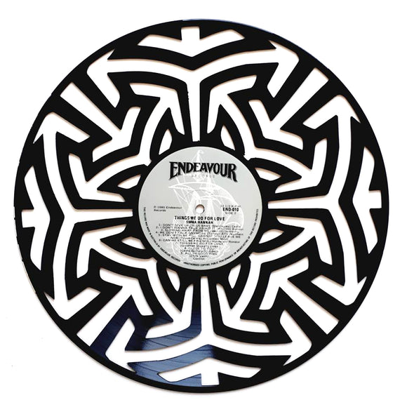 Vinyl Record Art - Mandala Retro
