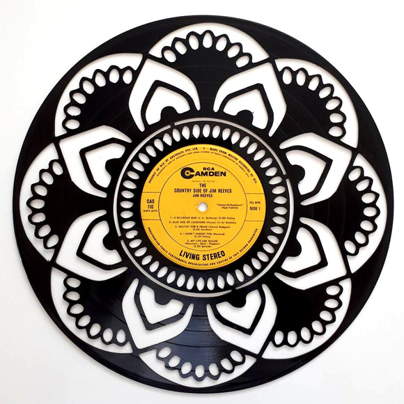 Vinyl Record Art - Mandala Simple
