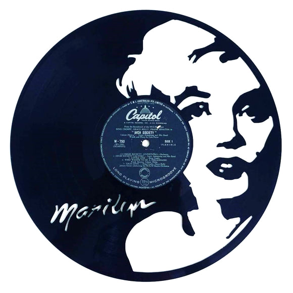 Vinyl Record Art - Marilyn Monroe