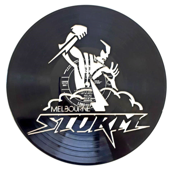 Vinyl Record Art - NRL Melbourne Storm