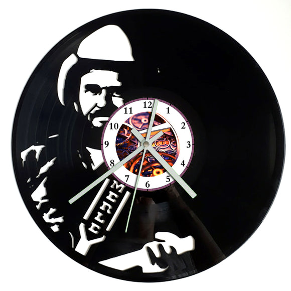 Vinyl Record Clock - Merle Haggard