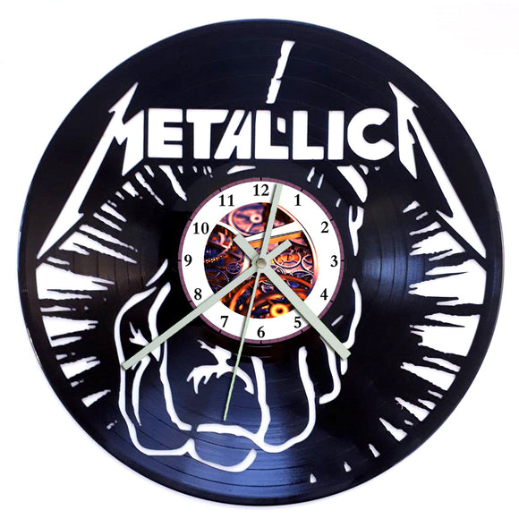Vinyl Record Clock - Metallica