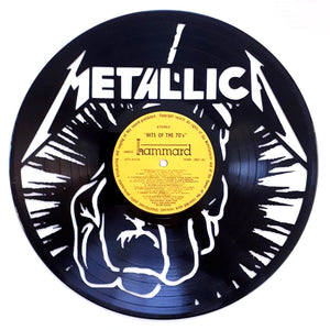 Metallica – Vinyl Revamp - Vinyl Record Art Made in NZ