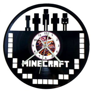 Vinyl Record Clock - Minecraft