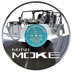 Vinyl Record Art - Mini Moke