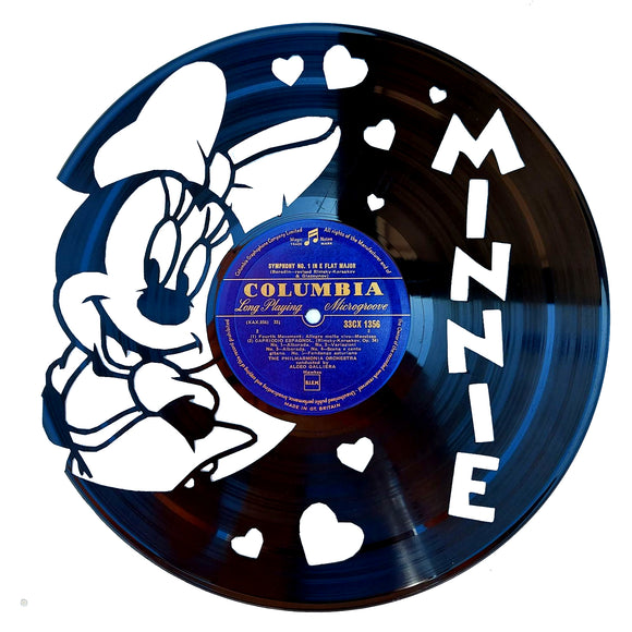 Vinyl Record Art - Minnie Mouse