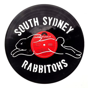 Vinyl Record Art - NRL South Sydney Rabbitohs