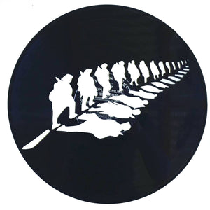 Vinyl Record Art - NZ Army