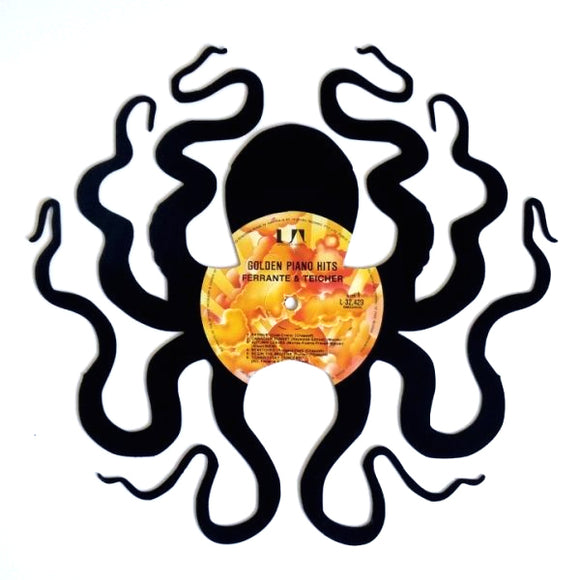 Vinyl Record Art - Octopus