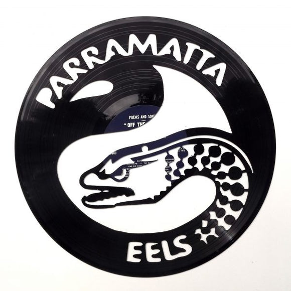 Vinyl Record Art - NRL Parramatta Eels