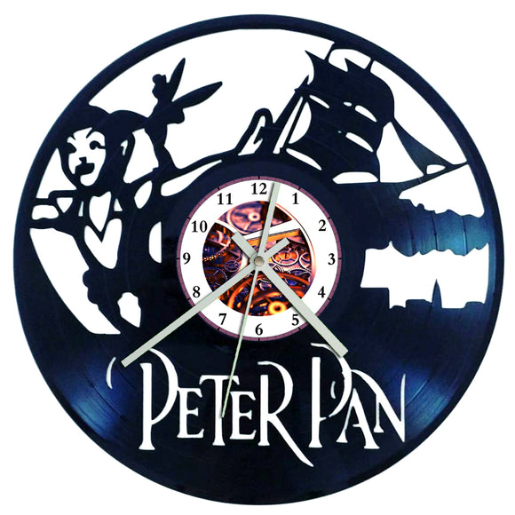 Vinyl Record Clock - Peter Pan