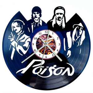 Vinyl Record Clock - Poison