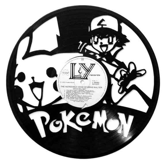 Vinyl Record Art - Pokemon
