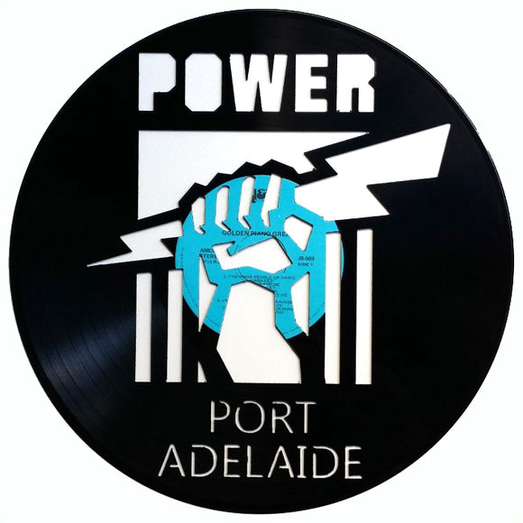 Vinyl Record Art - AFL Port Adelaide FC