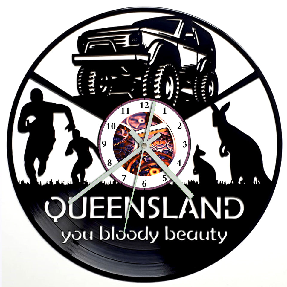Vinyl Record Clock Queensland BROKEN RECORD