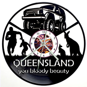 Vinyl Record Clock - Queensland