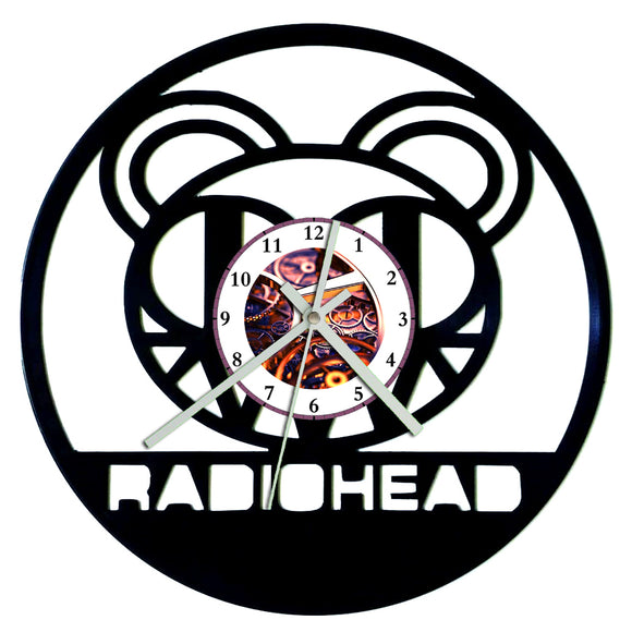 Vinyl Record Clock - Radiohead