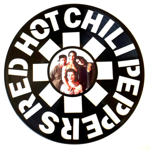 Vinyl Record Art with sticker - Red Hot Chili Peppers