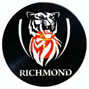 Vinyl Record Art - AFL Richmond Tigers FC