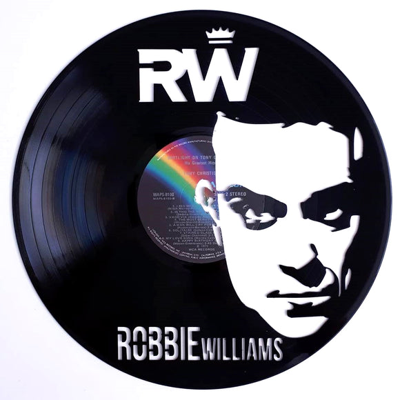 Vinyl Record Art - Robbie Williams