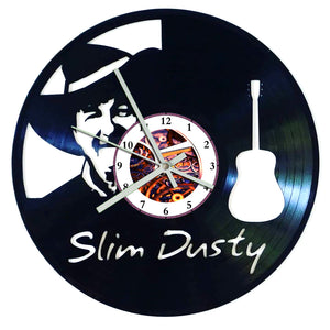 Vinyl Record Clock - Slim Dusty
