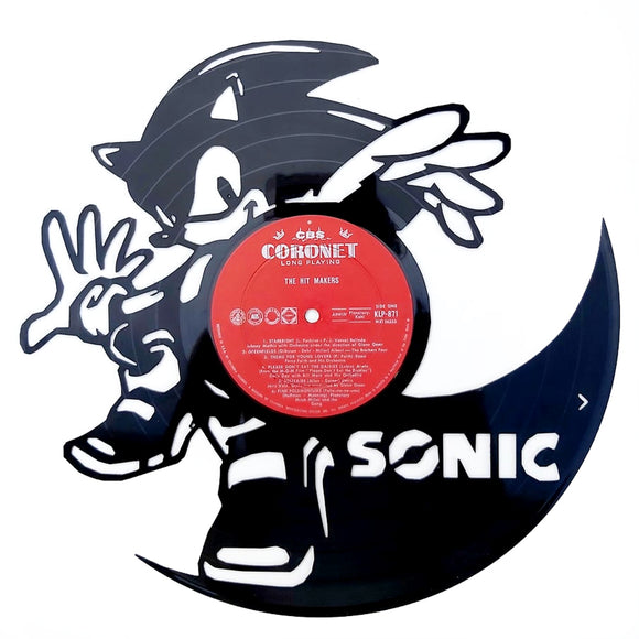 Vinyl Record Art - Sonic The Hedgehog